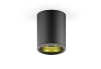 LED светильник накладной HD008 12W (черный золото) 3000K 79x100,900лм, 1/10