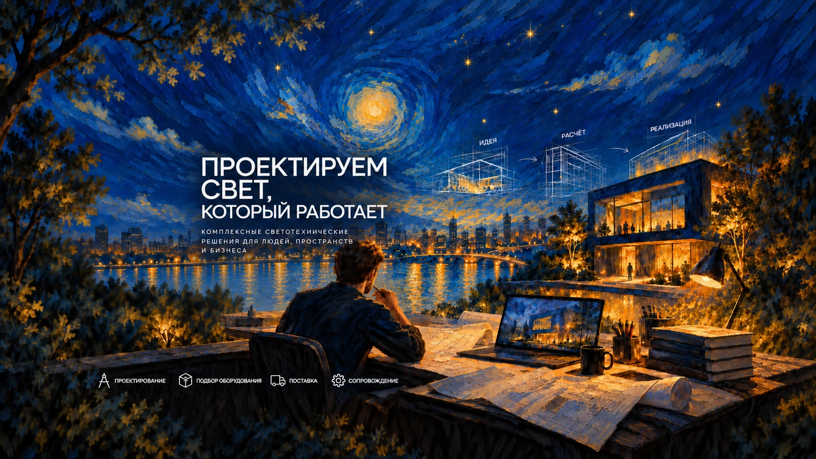 Проектируем свет, который работает. Проектирование, подбор оборудования, поставка, сопровождение